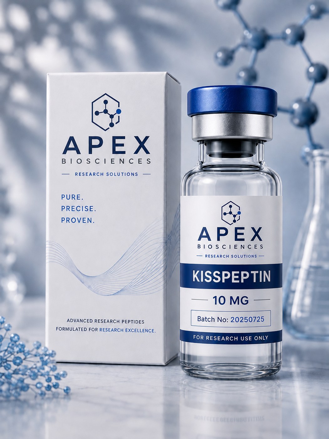 Apex Biosciences Kisspeptin 10 mg vial and box