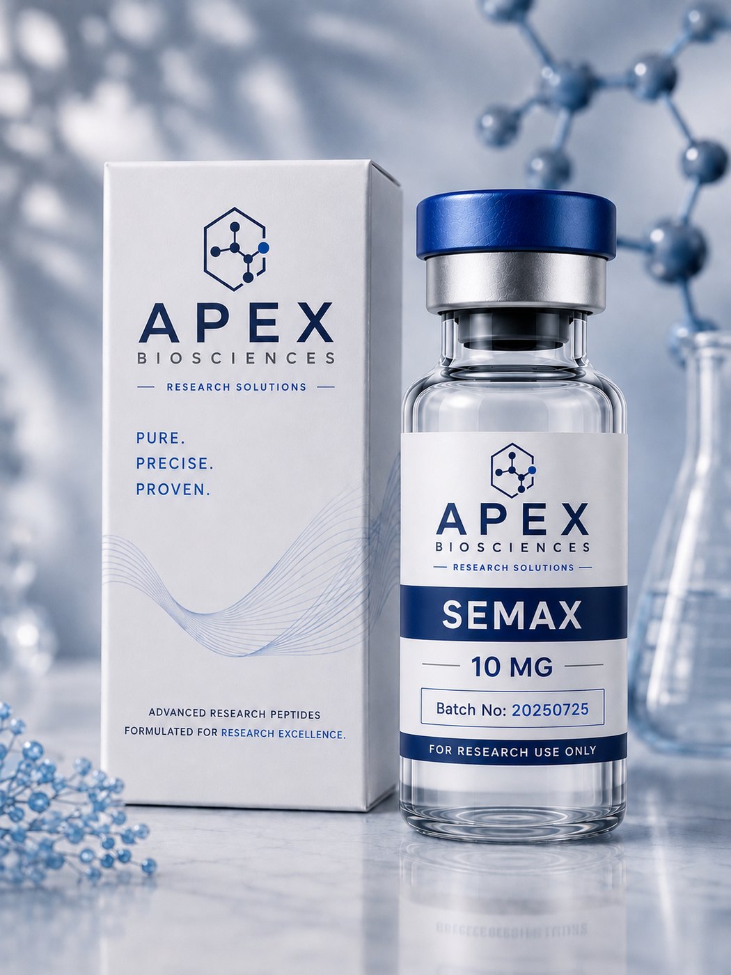 Apex Biosciences Semax 10 mg vial and box